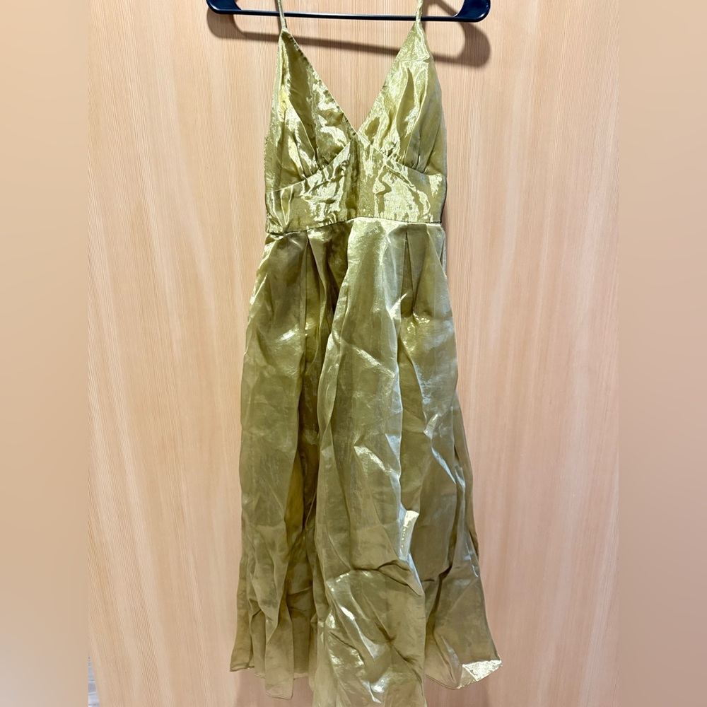 Anthropologie A-Line Pleated Dress